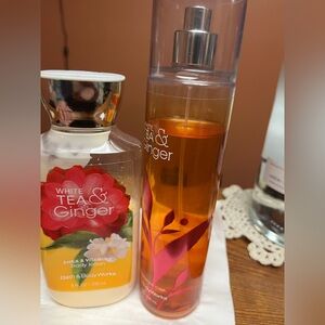 Bath & Body Works White Tea & Ginger Mist/Lotion